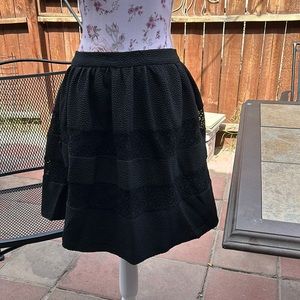 Xhilaration black skirt